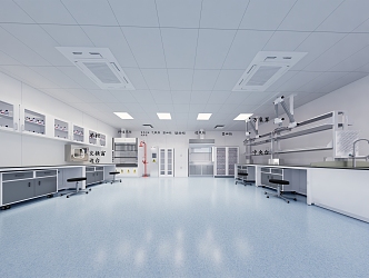 Modern Laboratory 3d model