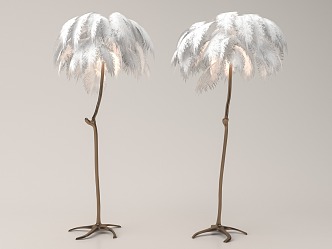 Floor lamp 3d model