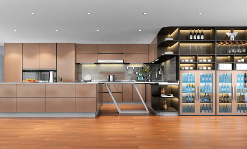 Modern Kitchen 3d model