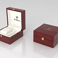 Glamour Wooden Jewelry Box Set With Open Close Design And White Lining