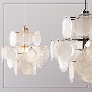 Style Chandelier 3d model