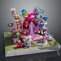 Modern Game Character Game Character 3d model
