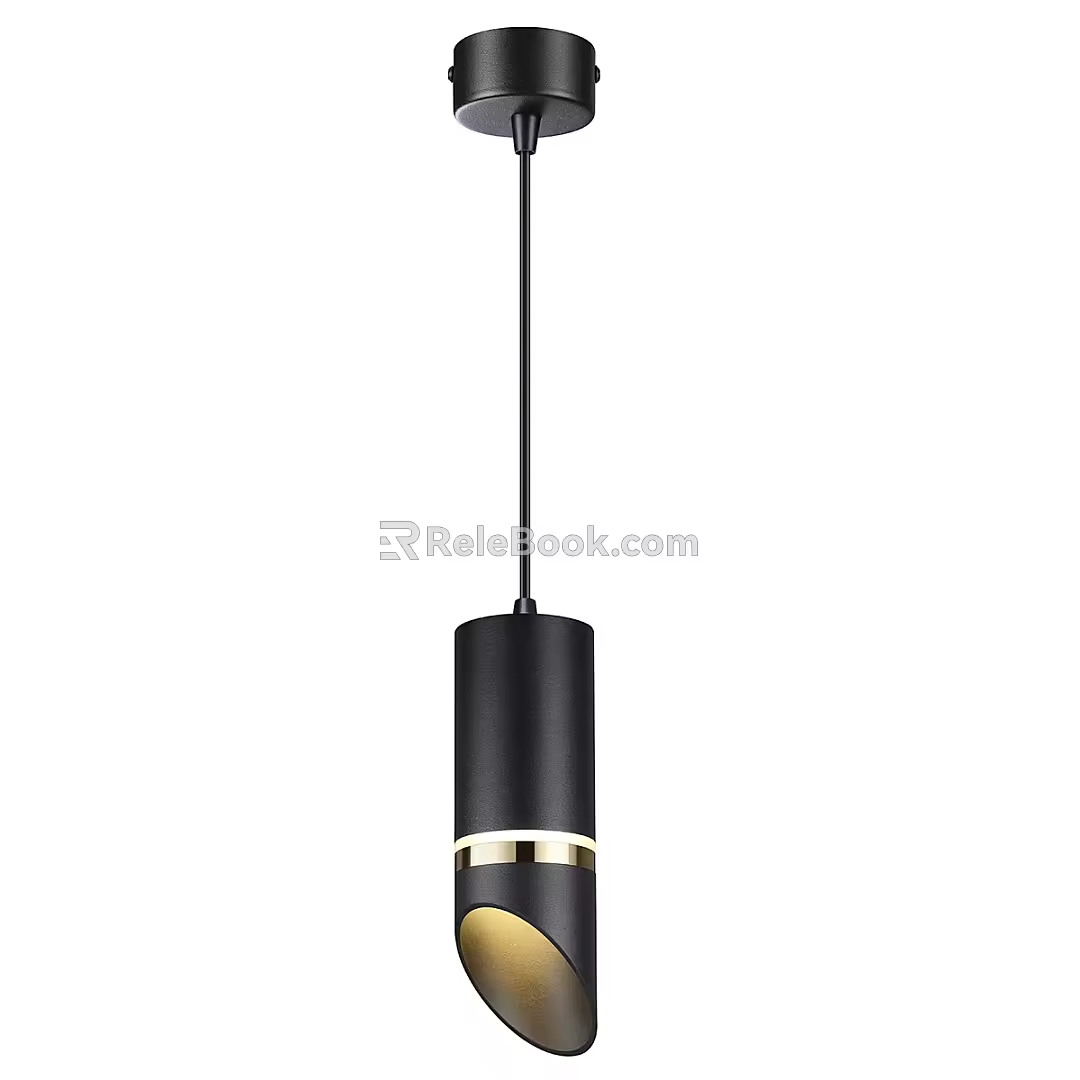 Simple Light Luxury Chandelier 3d model