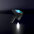 Portable Mobile Digital Scanner Device With LCD Screen And QR Code Scanning Function