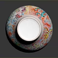 Colorful Sculpture Carving Vase With Intricate Hand Painted Patterns And Vibrant Designs