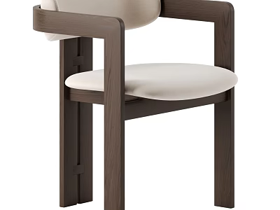 Chair Seat Stool Leisure Chair Single Chair 3d model