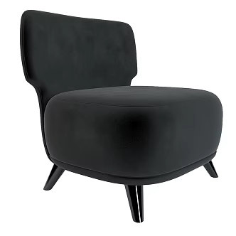 Fabric Single Sofa Fabric Single Chair Fabric Leisure Chair Fabric Backrest Chair Fabric Sofa Chair 3d model