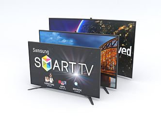 Modern TV 3d model