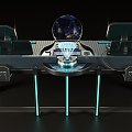 sci-fi console panel console command room sci-fi computer 3d model