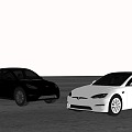 New energy Tesla Model S Model Y 3d model