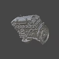 Engine 3d model