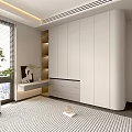 Modern White Wardrobe Interior Design With Cabinet Doors Drawers And Open Shelves