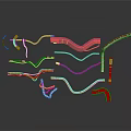 Multi Colored Electronic Wire Harnesses With Various Shapes And Connectors