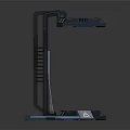 Vertical Stepper Fitness Equipment With Adjustable Resistance And Digital