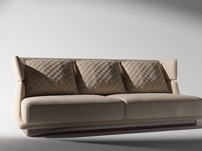 Modern double sofa model