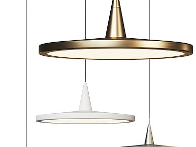 Modern chandelier 3d model