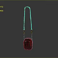 Minimalist Mesh Crossbody Bag With Adjustable Shoulder Strap For Everyday Use