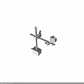 Adjustable Measuring Instrument Stand with Dial Indicator Clamp Base and Precision Measurement
