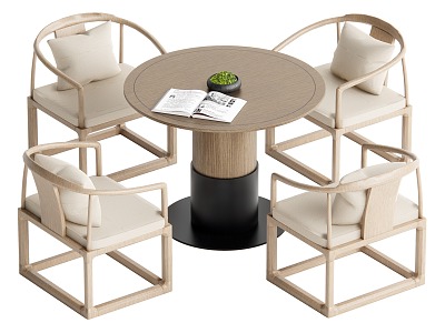 New Chinese Casual Tables and Chairs model