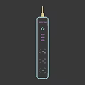 White BULL Power Strip With Multiple Sockets And Switches For Home Use