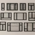 Chinese Window New Chinese Window casement window glass window door window bay window 3d model