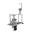 Mechanical Workbench Structure With Metal Frame Camera And Sliding Rail System