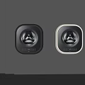 Modern Washing Machine Control Panel With Sleek Black Silver Design And User Friendly Interface