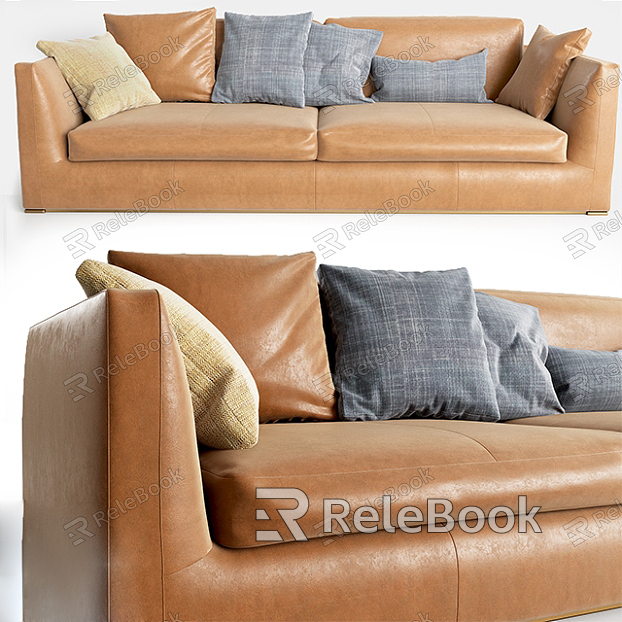 Double sofa model