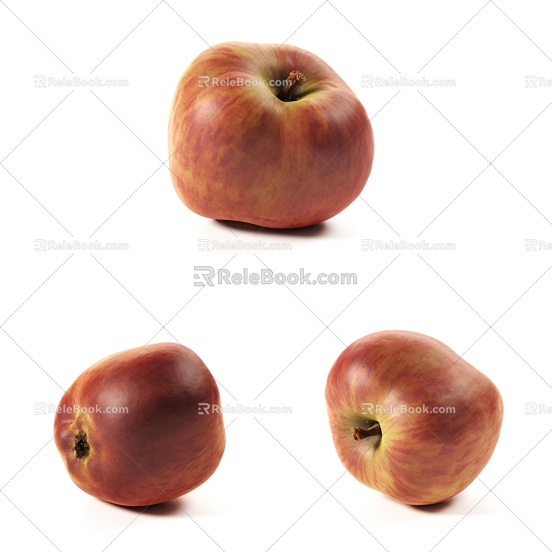 Modern Apple 3d model