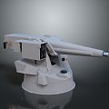 laser tower turret turntable sci-fi tower defense game tower defense sci-fi turret game turret game turret 3d model