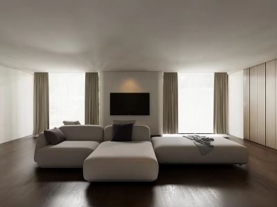 Modern Multiplayer Sofa Sofa 3d model