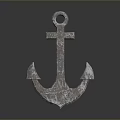 Heavy Duty Steel Anchor Essential Component For Maritime Water Transportation Vehicles