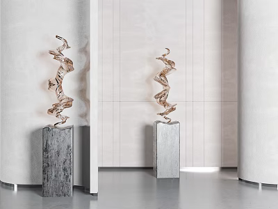 Modern Sculpture 3d model