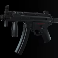 MP5K short tube version 3d model