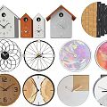 Modern Clock 3d model