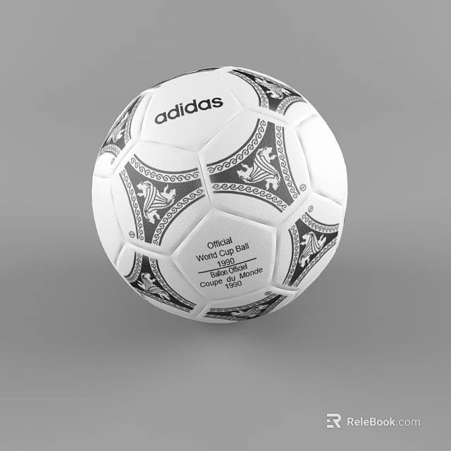 Adidas Official 1978 World Cup Football Featuring Champion Argentina Design 3d model 