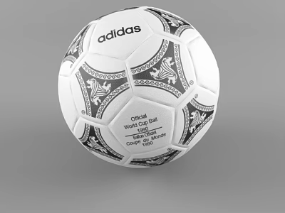 Adidas Official 1978 World Cup Football Featuring Champion Argentina Design 3d model