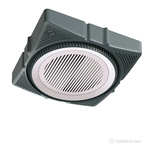 Ceiling Mounted Duct Ventilation Unit For Air Circulation 3d model 