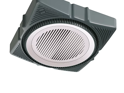 Ceiling Mounted Duct Ventilation Unit For Air Circulation 3d model