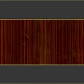 Red Wooden Table With Rectangular Top Smooth Surface Sturdy Legs And Classic Design