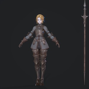 Game Characters 3d model