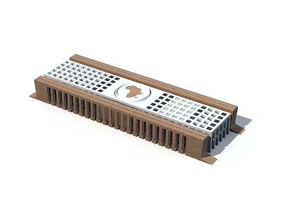 Modern Commercial Complex Architecture With Glass Facades And Multi Level Retail Spaces 3d model