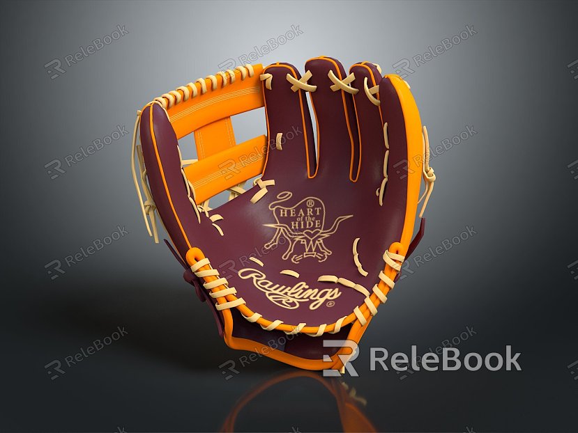 Gloves Baseball Gloves Hand Games Items model