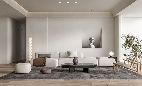 The Silent Living Room 3d model