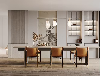 Modern Restaurant 3d model