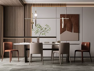 Modern Restaurant 3d model