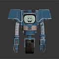 Industrial Robot Single Wheel Robot Double Wheel Robot 3d model