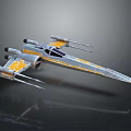 Modern Fighter Sci-fi Fighter 3d model