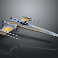 Modern Fighter Fighter Fighter Sci-fi Fighter 3d model