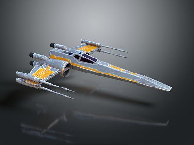 Modern Fighter Sci-fi Fighter 3d model